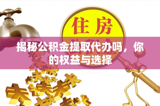 南通揭秘公积金提取代办吗，你的权益与选择