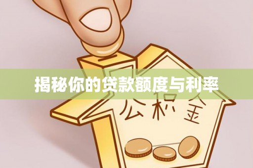 南通揭秘你的贷款额度与利率